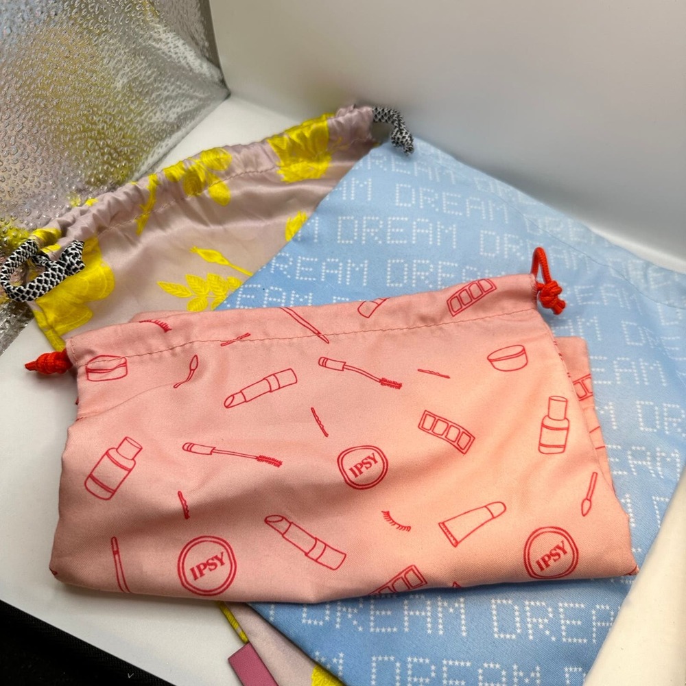 3 Ipsy Glam Bag Plus Bags **Bags Only**